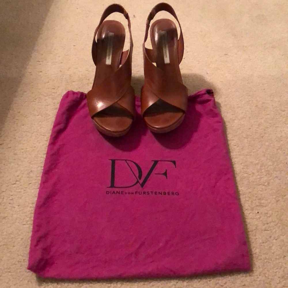 Diane von Furstenberg wedges - lightly worn